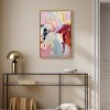 Art Remedy Burgundy over Lavender Retro Abstract Wall Art Framed - 2 of 4