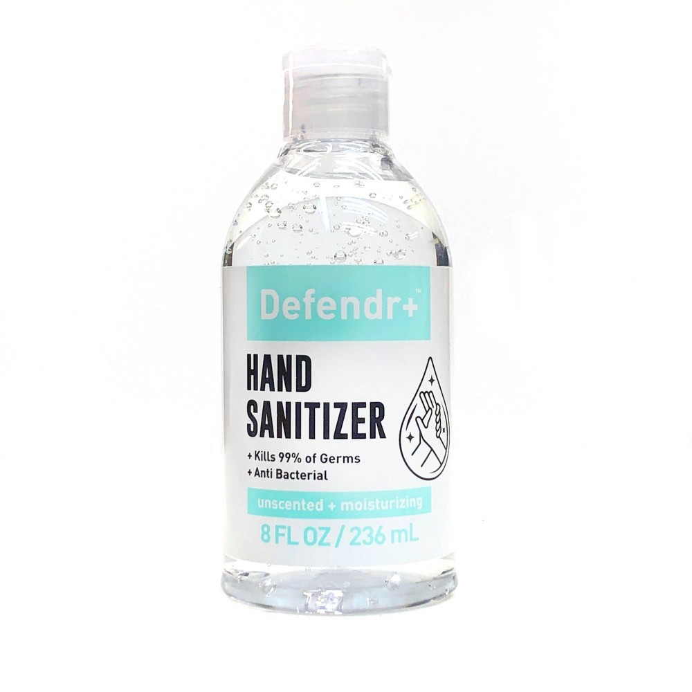 Defendr+ Anti-Bacterial Hand Sanitizer - 8 fl oz