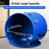 10 Gallon Fryer Grease Bucket, Oil Disposal Caddy with Filter Bag and Locking Lid for Restaurant and Home Kitchen? - 4 of 4