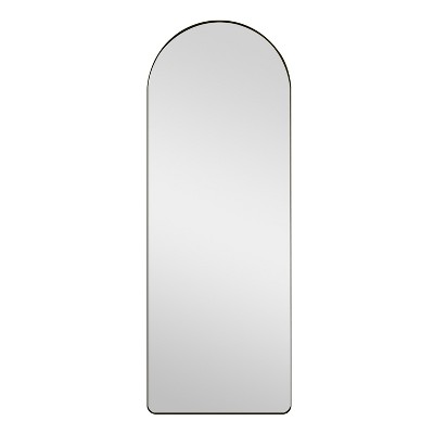ONWITH 65" x 22" Full Length Mirror With Stand Full Body Framed Mirror for Bedroom Floor Large Mirror