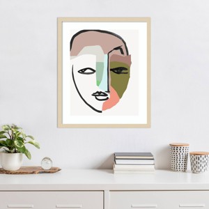 Amanti Art Expressions Unveiled II by Cartissi Wood Framed Wall Art Print - 1 of 4