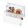 Unique Bargains Home Office Double-Sided Magnetic Acrylic Picture Frame - 3 of 4