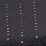 black patterned fabric/gold vein frame