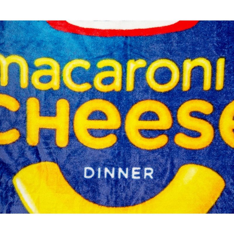 Toynk Kraft Macaroni and Cheese Fleece Throw Blanket | 45 x 60 Inches, 2 of 7