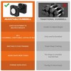Naysaye Dumbbell Set 50LB Adjustable Pair 9 in1 Free Weights with Quick Lock for Home Gym, Silver, 17.71"*10.62"*10.62" - 4 of 4
