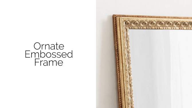 24"x36" Johann Rectangle Wall Mirror - Kate & Laurel All Things Decor, 2 of 10, play video