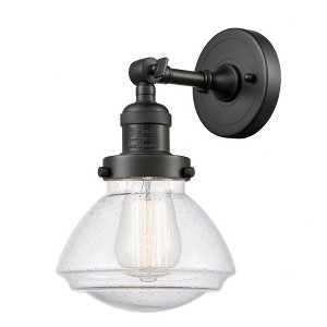 Olean - 1 Light Wall Sconce In Industrial Style-7.75 Inches Tall and 6.75 Inches Wide - 1 of 1