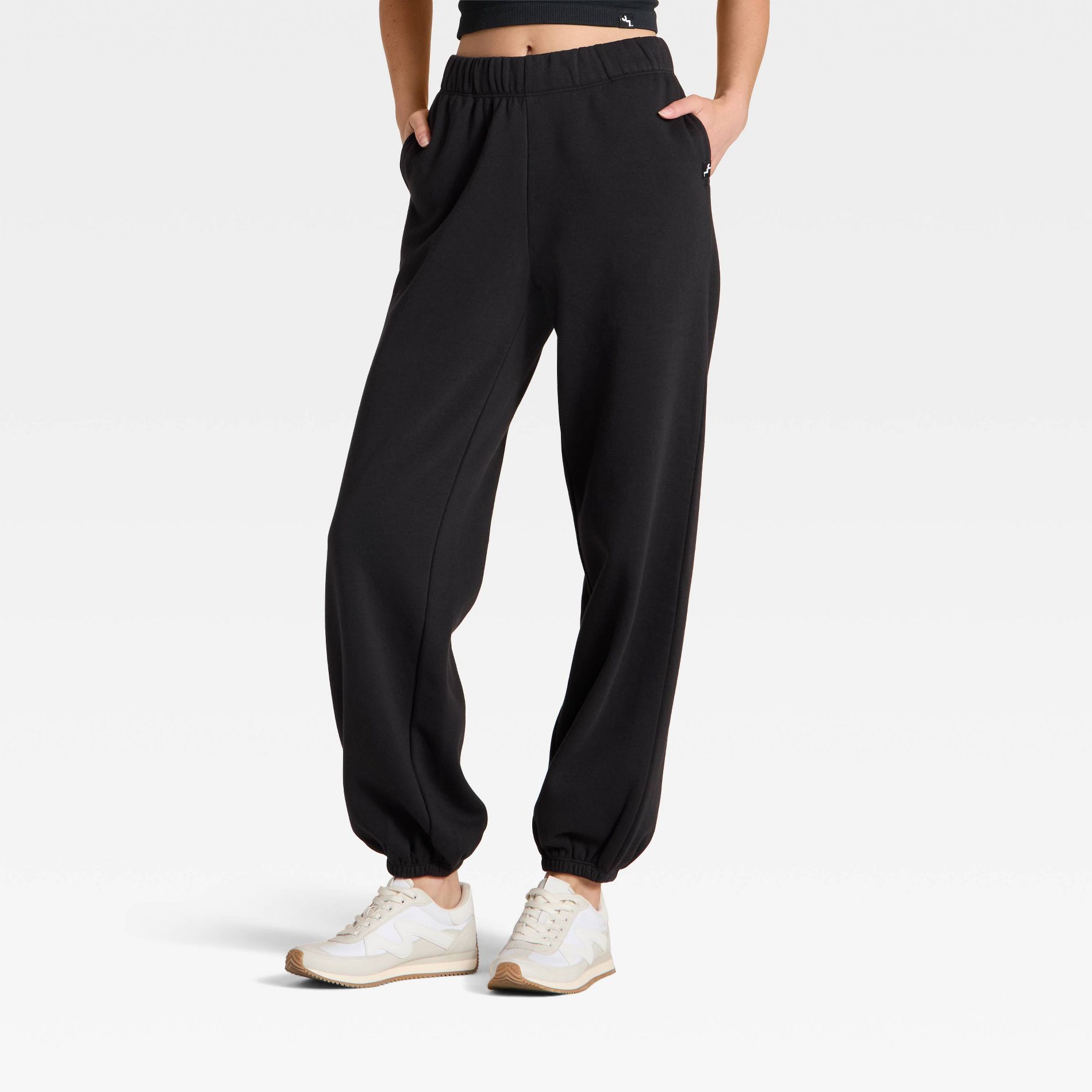 Women's Cinched Fleece Jogger Sweatpants - JoyLab™