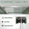 APRILSOUL Aluminum Frame Double Sliding Shower Door, Bypass Bathroom Sliding Door with Premium Clear Tempered Glass - 3 of 4