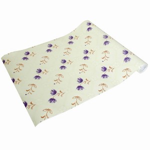 Slickblue Decorative Flowers Peel and Stick Wallpaper - 17.7'' x 394'', Vibrant Floral Vinyl, Removable & Repositionable - 1 of 3