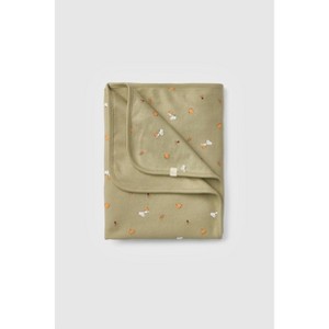 Baby Little Snoopy Halloween Blanket - Green - 1 of 3