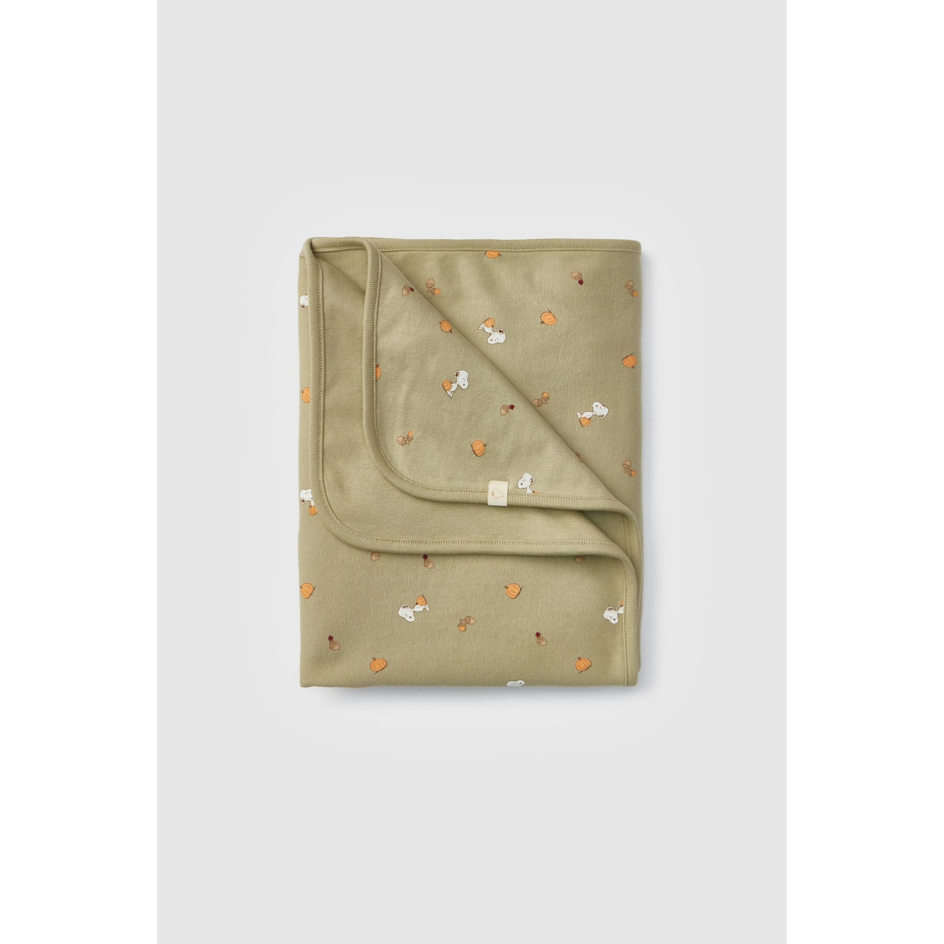Baby Little Snoopy Halloween Blanket - Green