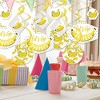 Big Dot of Happiness Let's Go Bananas - Tropical Party Hanging Decor - Party Decoration Swirls - Set of 40 - image 2 of 4