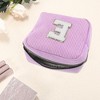 Unique Bargains Letter E Pattern Makeup Bag 1 Pc - 3 of 4