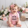 The Juniper Shop Nap Time Warrior Baby Short Sleeve Bodysuit - 18M - Pink - 3 of 4