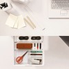Sorbus Clear Drawer Organizer Set, Multi-Purpose Bins for office supplies, craft materials, and more - 2 of 4