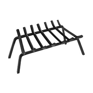 Achla Designs 27" Sturdy Tapered Steel Hearth Grate Black - 1 of 4