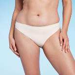 Women's Cheeky Bikini Bottom - Shade & Shore™ Off-White