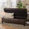 NicBex Modern 50" Storage Bench Wood Accent Stools with Button Tufted Top for Bedroom and Entryway - 2 of 4