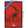 Trends International NFL Cleveland Browns - Logo 25 Framed Wall Poster Prints - 3 of 4