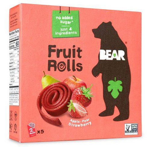  Fruit Roll-ups Fruit Flavored Snacks, Strawberry, 4