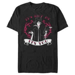 Men's Sleeping Beauty Maleficent Valentine's Day It's Not Me, It's You T-Shirt - 1 of 4