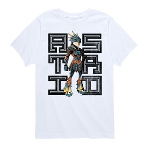 Boys' - How to Train Your Dragon - Astrid Stacked Short Sleeve Graphic T-Shirt - 1 of 3