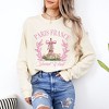 Simply Sage Market Women's Coquette Paris Social Club Long Sleeve Garment Dyed Tee - 2 of 4
