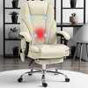 Mshliw Massage Office Chair with Footrest, Heated 6-Point Vibration Executive Desk Chair, Reclining Swivel Computer Chair - 3 of 4