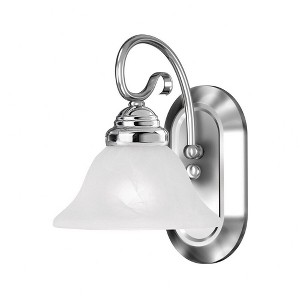 Livex Lighting Home Basics 1 - Light Flush Mount in  Brushed Nickel - 1 of 1