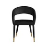 Meridian Furniture,Destiny Velvet Dining Chair - 3 of 4