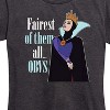 Women's - Disney Princess - Fairest of Them all Obvs Short Sleeve Graphic T-Shirt - 2 of 4