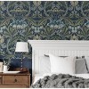 NextWall Acanthus Floral Peel and Stick Wallpaper Sage Green: Vintage Vinyl, Self-Adhesive, Botanical, Repositionable, 30.75 Sq Ft Coverage - 4 of 4