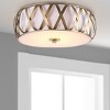 Charing 2 Light 15.4 Inch Dia Cross Flush Mount   - Safavieh - 4 of 4