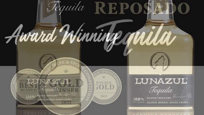 Lunazul Reposado Tequila - 750ml Bottle, 2 of 11, play video