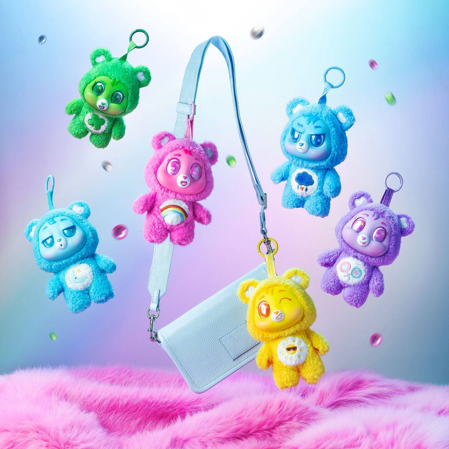 Детская мягкая игрушка Care Bears Surprise Reveal Caring Cuties Plush — фото 6