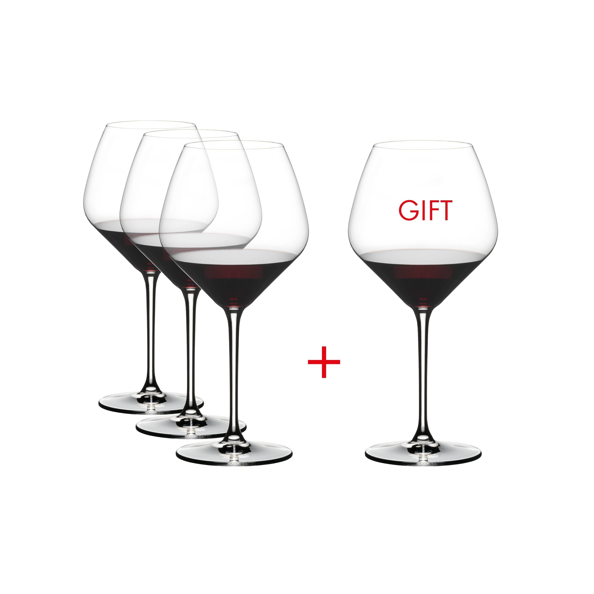 Riedel (Set of 4) 27.125 fl oz Extreme Pinot Noir Wine Glasses