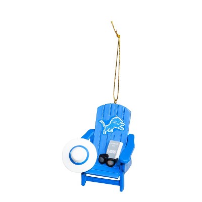 Evergreen Detroit Lions Adirondack Chair Ornament