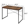NicBex Home Office Desks Metal Sled Base Writing Desk Computer Desk Office Desk for Home, Office - 2 of 4