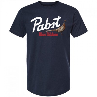 Mens Pabst Blue Ribbon Pheasant Navy Colorway T-Shirt