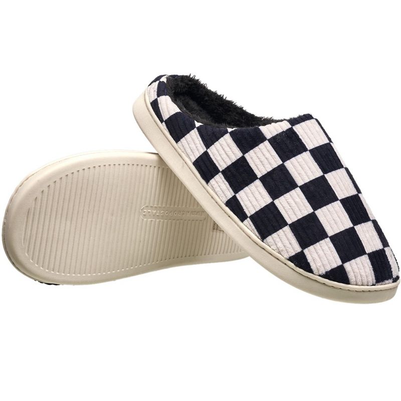 Aeropostale Men's Comfy Checkered Slippers with Cushioned Comfort, 2 of 7