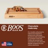 John Boos Boos Block RA-Board Series Large Reversible Wood Cutting Board, 20” x 15” x 2 1/4”, Maple - 4 of 4