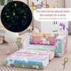 Honeyjoy 2-in-1 Flip Out Kid’s Sofa Chair Convertible Toddler Couch to Lounger - 4 of 4