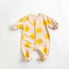 MyKids-USA Baby Cartoon Sun Pattern Snap Button Long Sleeved Romper In Spring & Autumn - 2 of 4