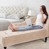 60.6 Inch Upholstered Chaise Lounge with Left Armrest - 3 of 4