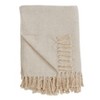 50"x60" Soft Cotton Diamond Weave Throw Blanket - Saro Lifestyle - image 2 of 3