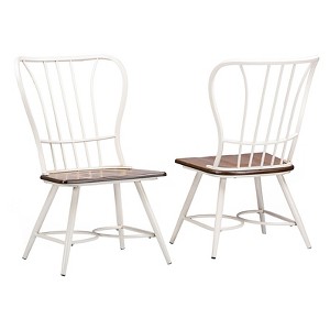 Longford Industrial Dining Chair (Set Of 2) - Baxton Studio - 1 of 3