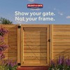 Adjust-A-Gate Unlimited Frameless Anti-Sag Gate Kit for Wood or Metal Gates, Fits Openings Up to 72" High and 84" Wide, Heavy-Duty Hardware Included - 4 of 4