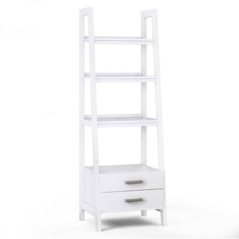 white ladder shelf argos