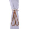 Unique Bargains Faux Pearl Curtain Ties Polyester Plastic 2 Pcs - 4 of 4